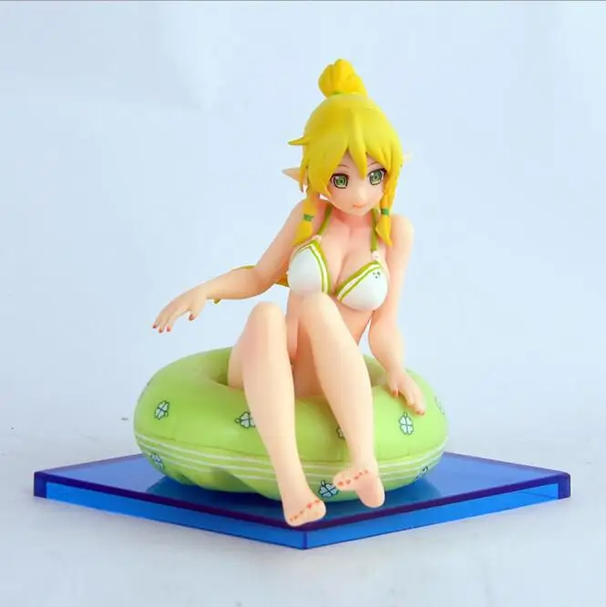 Аниме-фигурка HKXZM 8 5 см Sword Art Online II Kirigaya Suguha 1/10 весы Lefa бикини для девочек пикантная