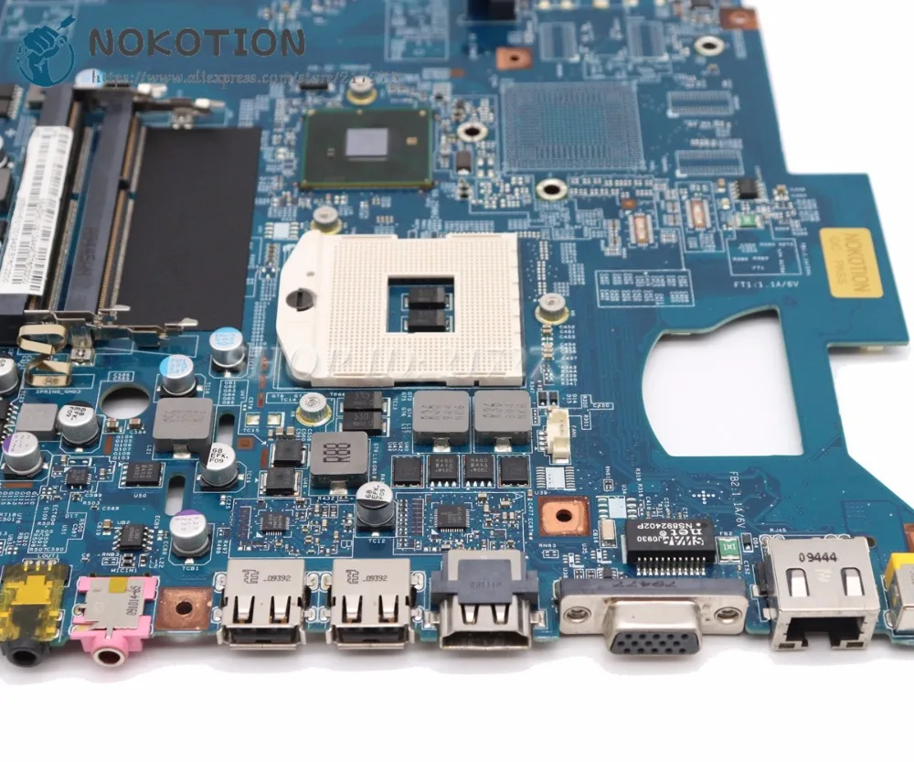 NOKOTION Laptop Motherboard For Gateway NV59 TJ75 MAIN BOARD 48.4CH01.01M MBWHE01001 MB.WHE01.001 HM55 DDR3 | Компьютеры и офис
