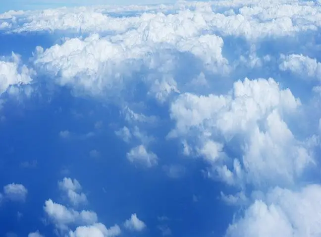 Голубого неба и белых облаков 3D пол ПВХ Самоклеящиеся обои украшения дома для