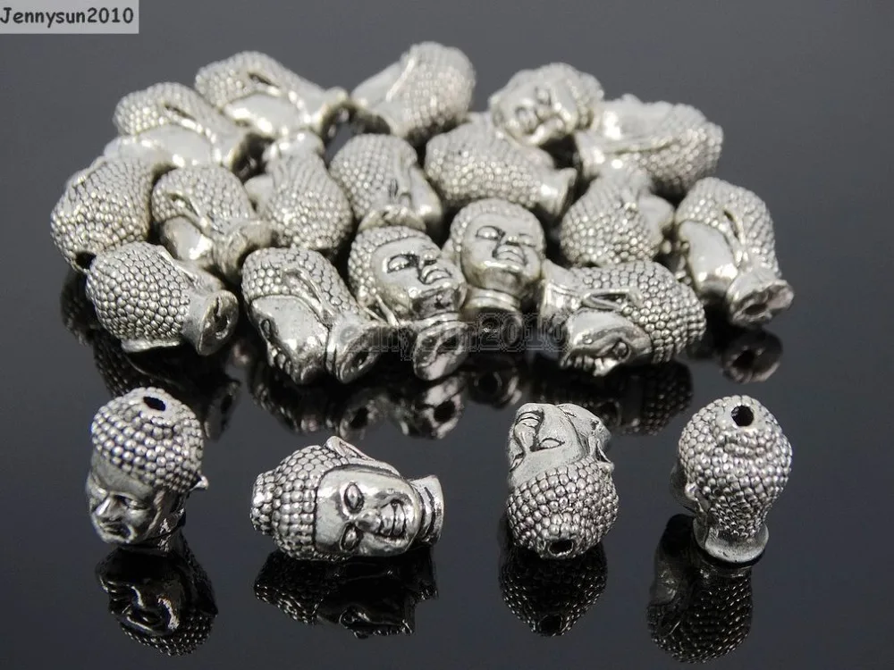 Цельнометаллические винтажные тибетские бриллиантовые бусины соединители для