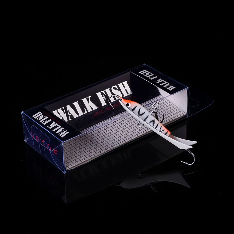 WALK FISH, 1 шт., 6 см, 8,8 г, приманки для подледной рыбалки, приманки для зимней рыбалки, свинцовые приманка жесткая балансирующая для рыбалки - Цвет: D 4