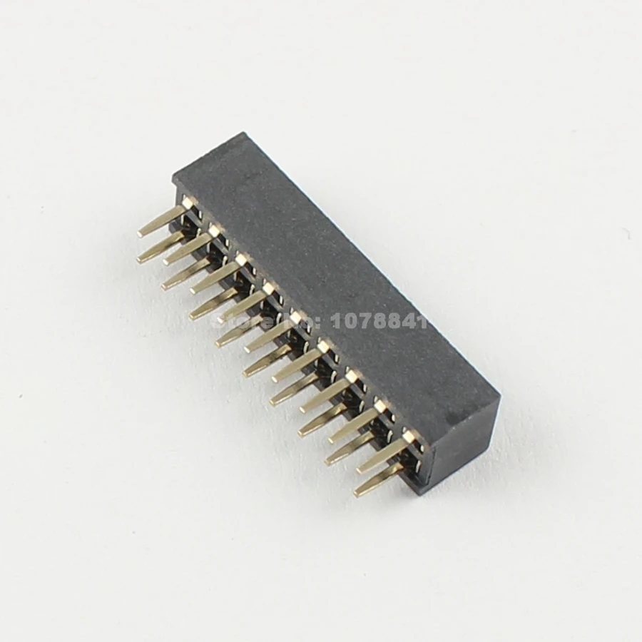 20 штук 2 мм 0 Шаг 2x9 Pin 18 контактный разъем Dual Row прямой штыревой полосы|pin strip female|strip |