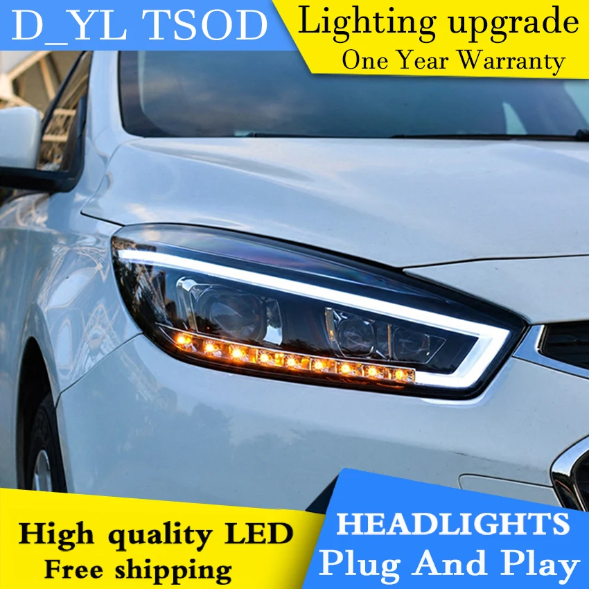 

Car Styling Headlights for Cruze 2015-16 LED Headlight for Cruze Head Lamp LED Daytime Running Light LED DRL Bi-Xenon HID