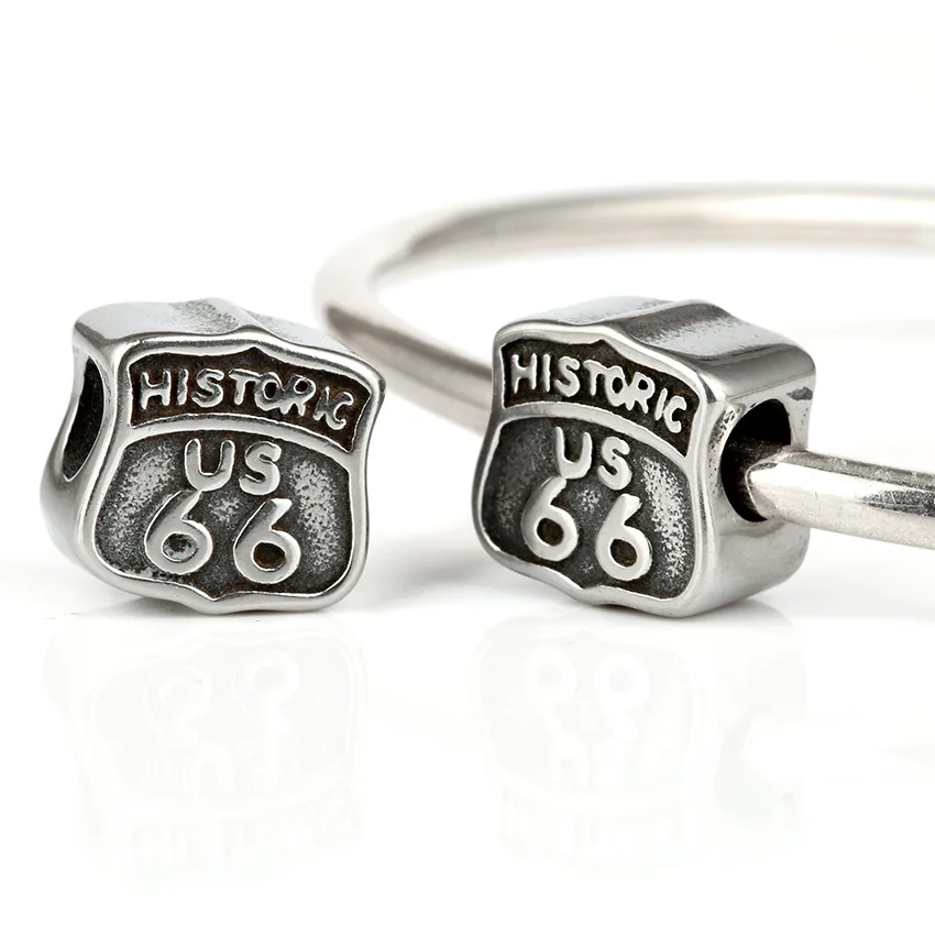 2 шт./партия бусины из нержавеющей стали| |