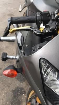 Мотоцикл алюминиевый передний тормоз сцепления Рычаг Ручка Рог подходит для yamaha