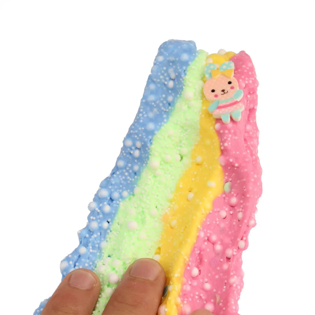 Пушистый Floam Slime Красивая Луна красочные облака слизи шпатлевка Ароматические стресс дети 60 мл антистресс шпатлевка глина игрушка A515