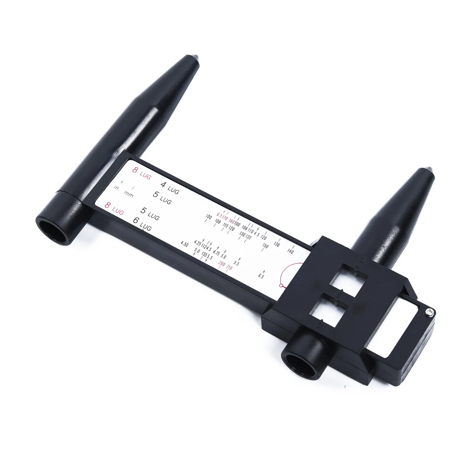 Измерительный инструмент колесо болт шаблон измерения прочный практичный