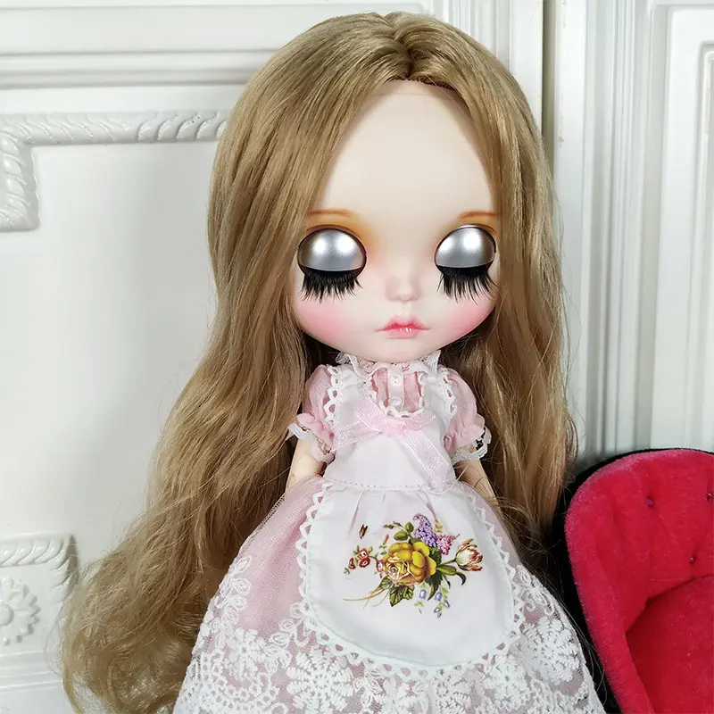 Новое поступление 1/6, черная кукла Blyth с одеждой, белая кожа, для тела, горячая Распродажа, развивающие игрушки для детей, сделай сам, Brinquedos