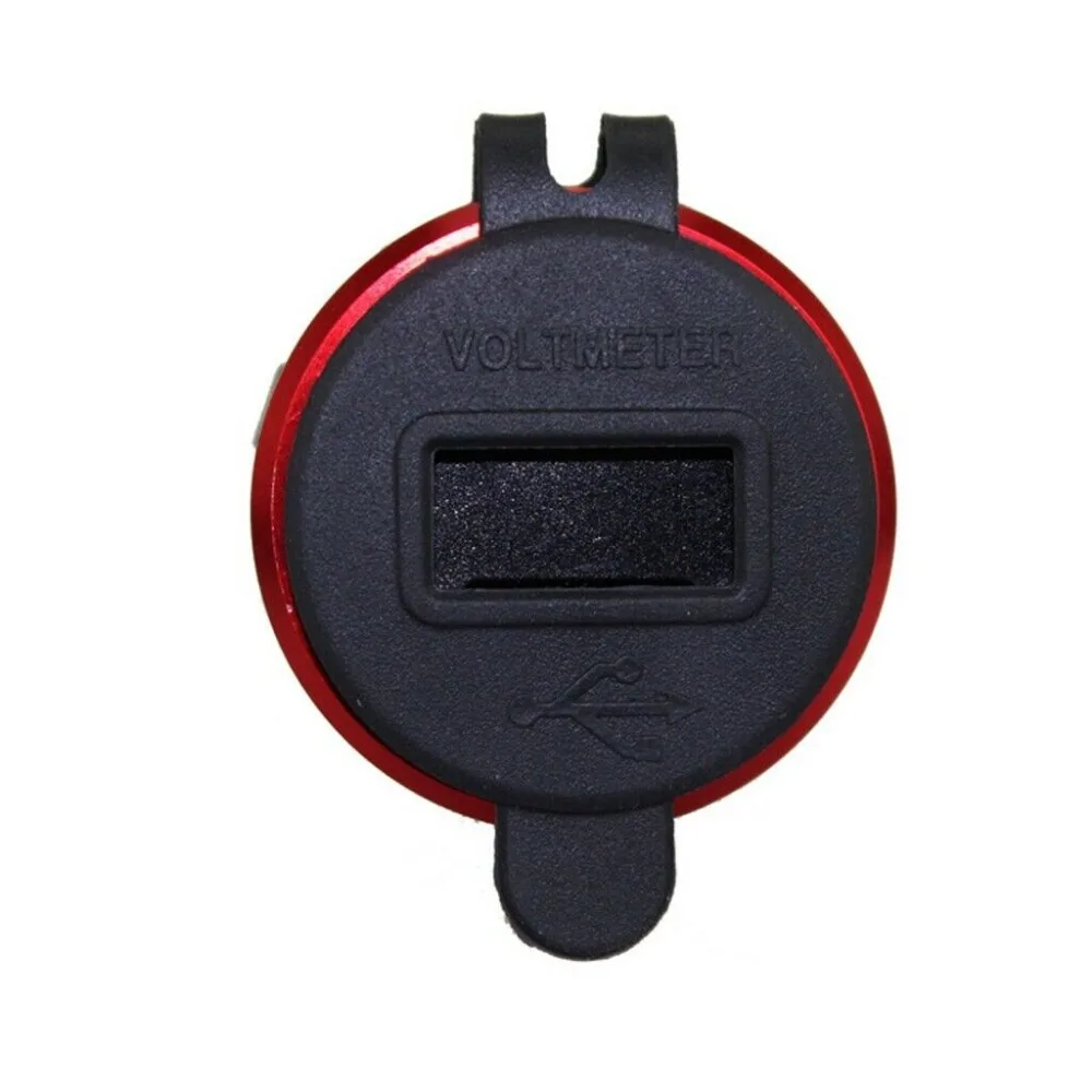 12 V/24 V 4.2A двойной USB Автомобильное зарядное устройство для мотоцикла розетка