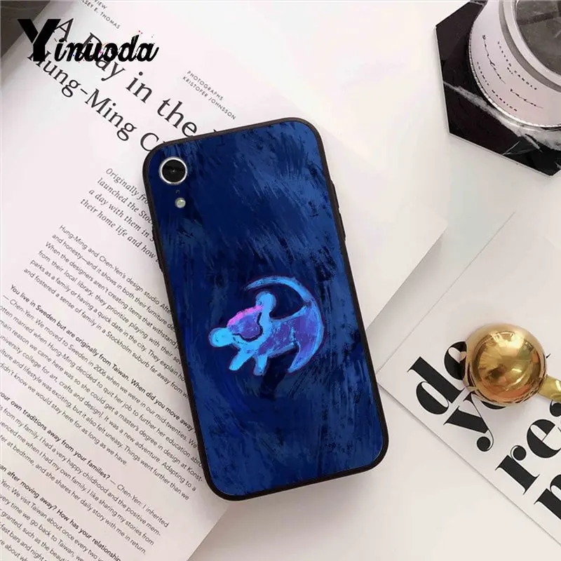 Yinuoda для iphone 7 XSMAX чехол Король Лев Simba идеальный чехол для телефона чехол для iphone 7X6 6S 8 Plus X 5 5S SE XR XS XSMAX - Цвет: 7