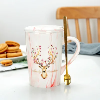 Очень милый мультфильм Дораэмон кошка животное лошадь олень керамическая