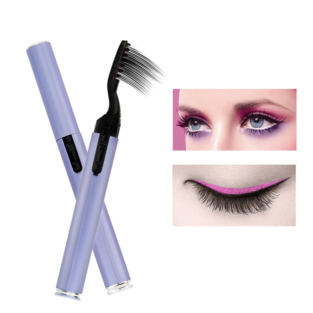 Электрический Пермь Щипцы для завивки ресниц ручка Форма Curl ресницы Тушь Lash