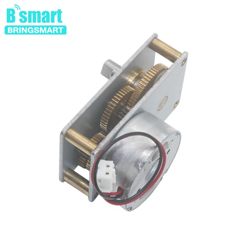 Bringsmart ZB4124 300 мини мотор с редуктором постоянного тока 6 в 27 дюймов миниатюрный
