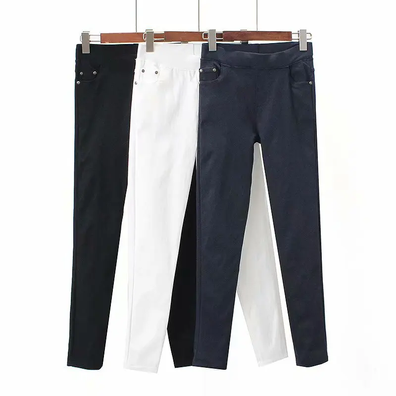 2019 размера плюс повседневные леггинсы весна лето женская одежда модные