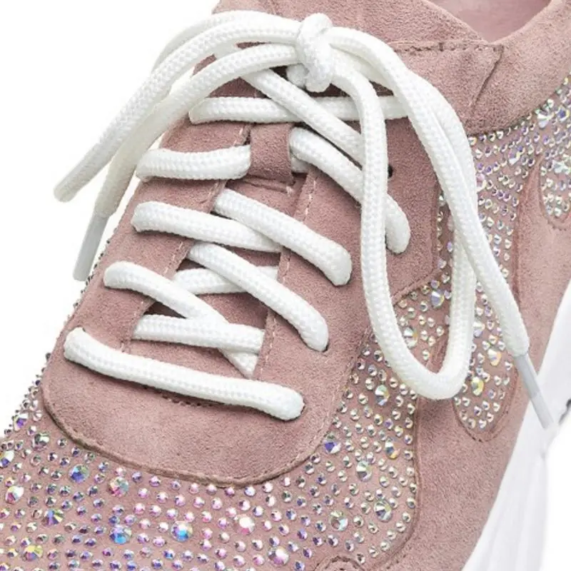 FITWEE/женская повседневная обувь из натуральной кожи весенние модные розовые