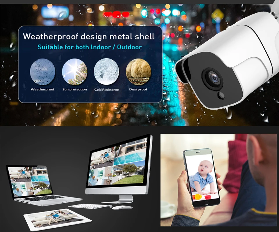 8CH 1080 P POE сетевой видеорегистратор охранная система видеонаблюдения Системы 4 шт.