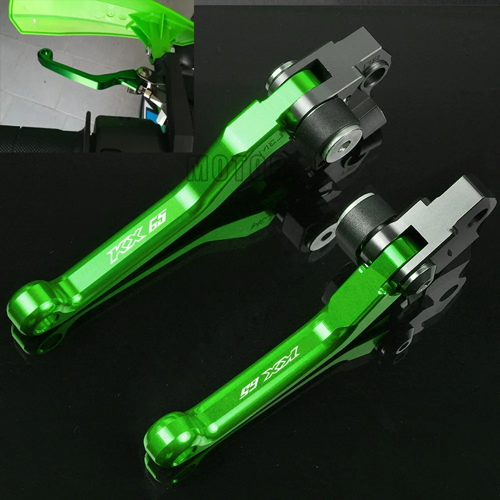Для Kawasaki KX 65/85/125/250F/450F KLX 125/150/250/450 S R KDX 125/250 SR CNC Мотоцикл Dirt Bike Pivot тормозные рычаги