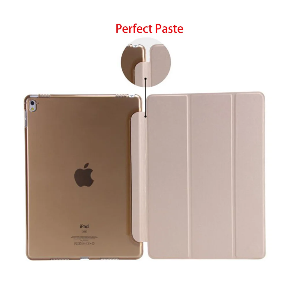 Для Apple iPad Pro 9 7 дюйма Чехол 2016 выпуск ультра тонкий Pu кожаный магнит Wakt UP Sleep Smart Cover