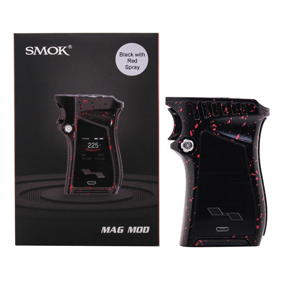SMOK Mag Box Mod 225 Вт правый вейп электронная сигарета для атомайзера TFV12 PRINCE Tank V12 Prince испаритель катушка
