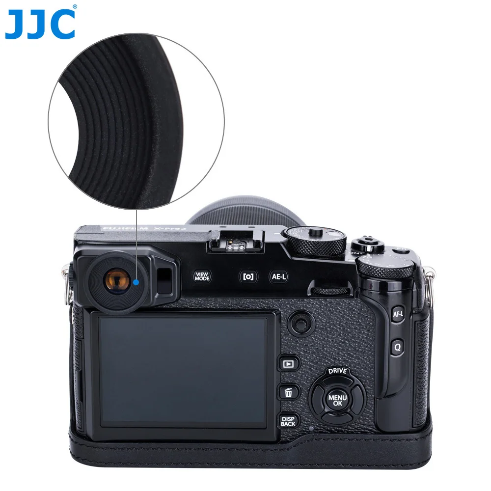 JJC для Fujifilm X-Pro2 глаз чашка 2 шт. Мягкие силиконовые окуляра резиновая Камера наглазник видоискателя