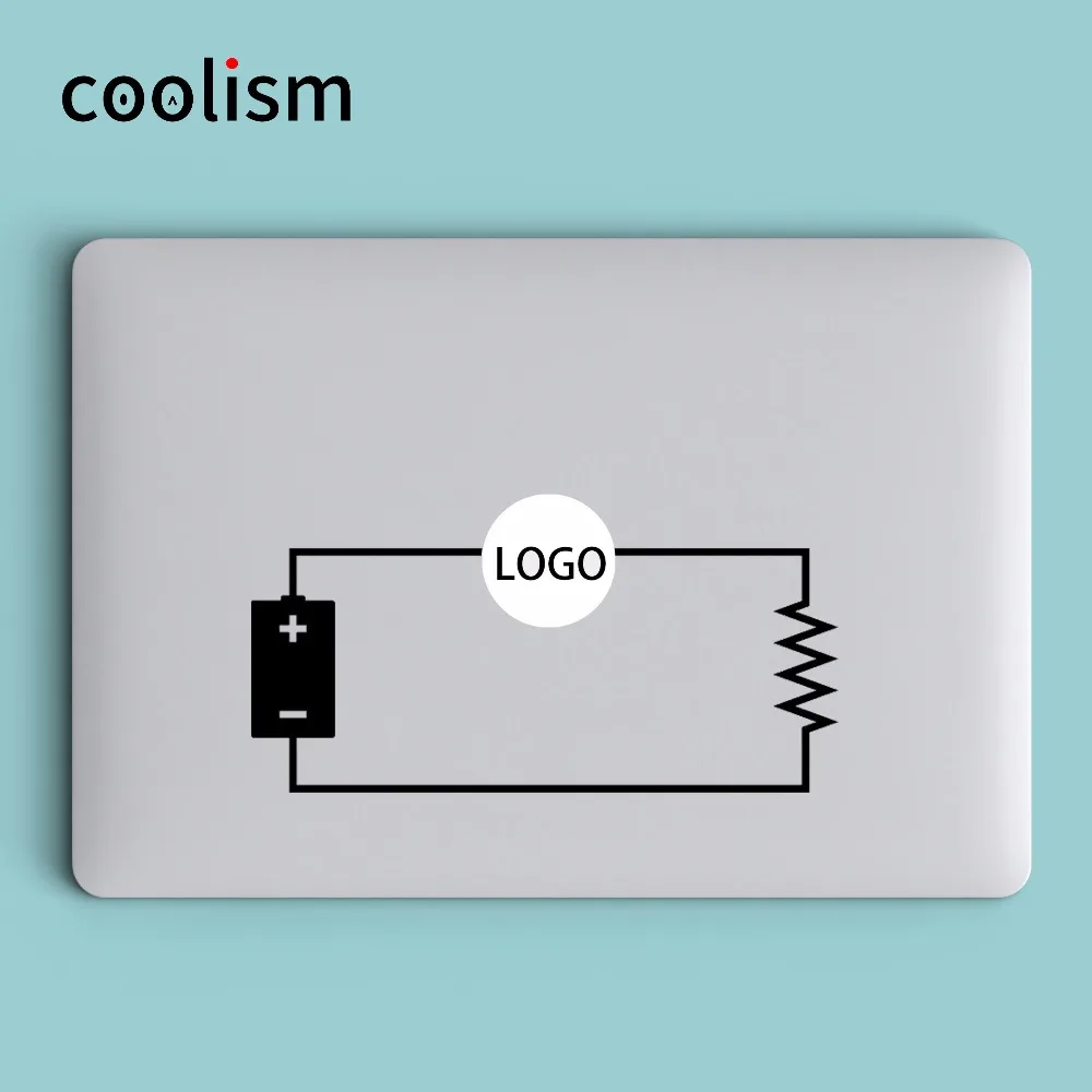 Переводная наклейка для ноутбука Humor Circuit Apple Macbook Pro Air 13 Retina 11 12 15 17 дюймов