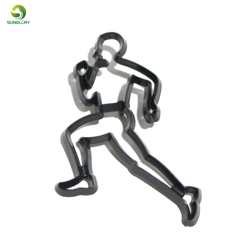 6 шт./компл. бегущая тема резак для печенья пластиковая Спортивная помадка