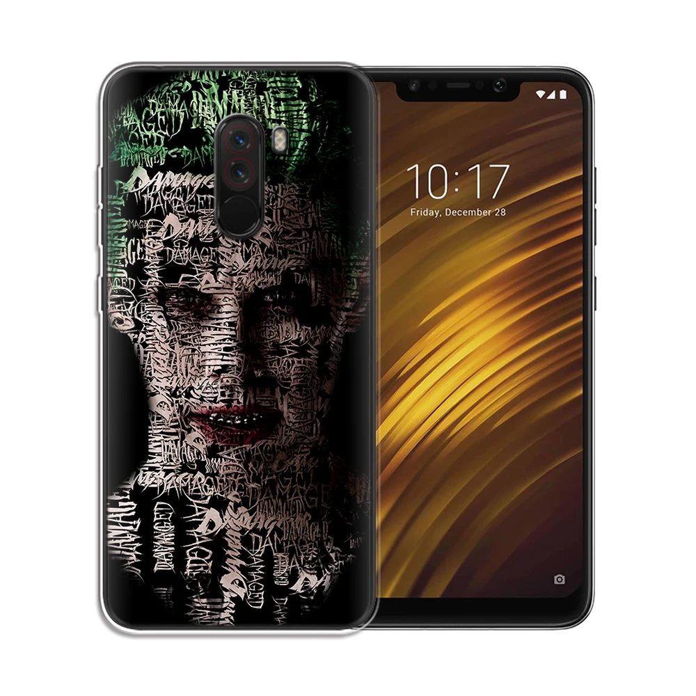 Мягкий чехол из ТПУ Для Xiaomi Pocophone F1, силиконовый чехол для Xiaomi Pocophone F1, Защитные чехлы для телефонов