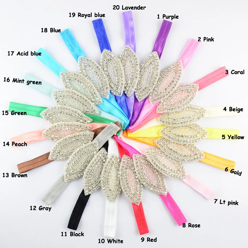 Trail Order новый стиль 3 шт./лот 20C распродажа детские повязки на голову с большими