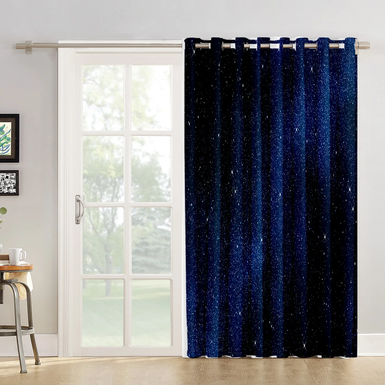 Декоративные шторы для окон Star Galaxy занавески балдахинов большие окна спальни