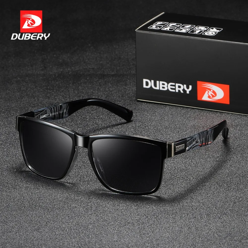 

Солнцезащитные очки Мужские водительские, поляризационные, зеркальные, винтажные, UV400, бренд DUBERY