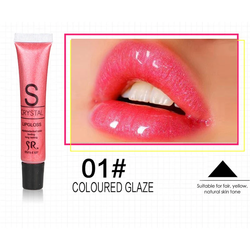 ELECOOL Candy Color Lip Gloss Tube 12ml Long Lasting Makeup Waterproof Glitter Liquid Lipstick Cherry TSLM2 | Красота и здоровье