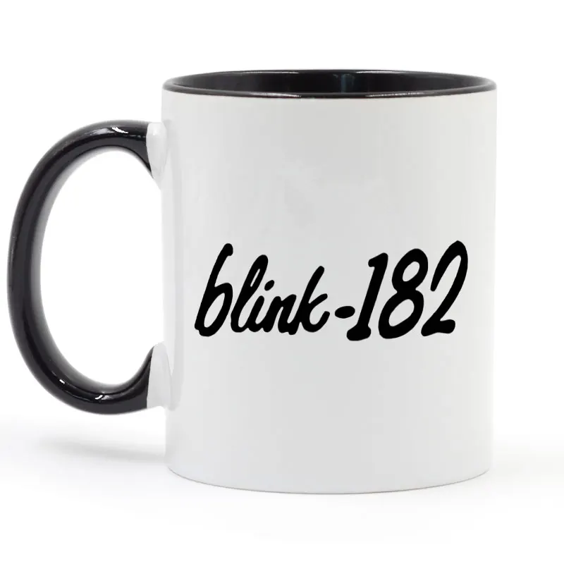 Круглая кружка Blink 182 с принтом керамическая чашка для кофе молока креативные