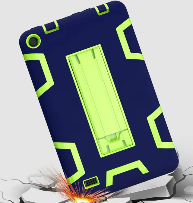 Горячий ударопрочный модный силиконовый чехол для Amazon Kindle Fire HD 7 HD7 2015 Прочный