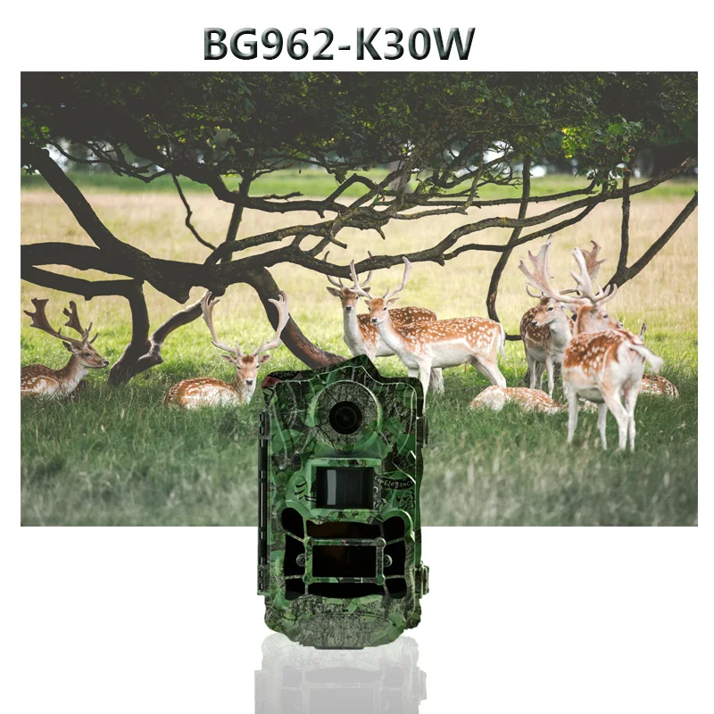 Камера для охоты Bolyguard 30 мп угол обзора 120 ° ночное видение 940nm без свечения ИК