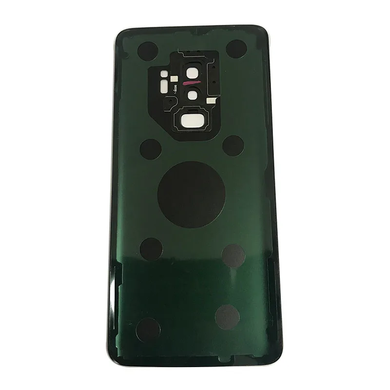 Замена заднего стекла для Samsung Galaxy S9 + Plus G965 G965F Крышка батарейного отсека задняя