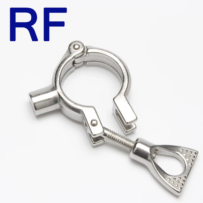RF 10A SS304 санитарный зажим из нержавеющей стали Круглый держатель-вешалка для труб