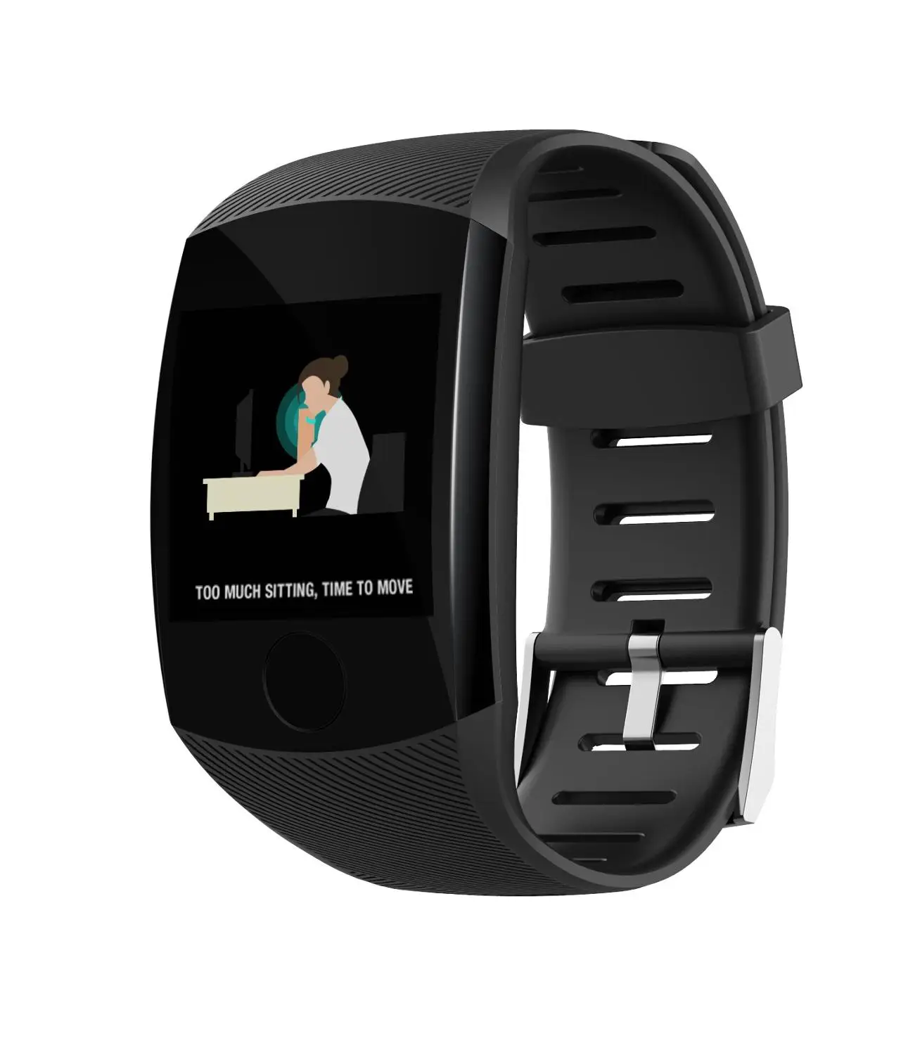 Q11 Смарт Водонепроницаемый фитнес браслет большой сенсорный экран Экран