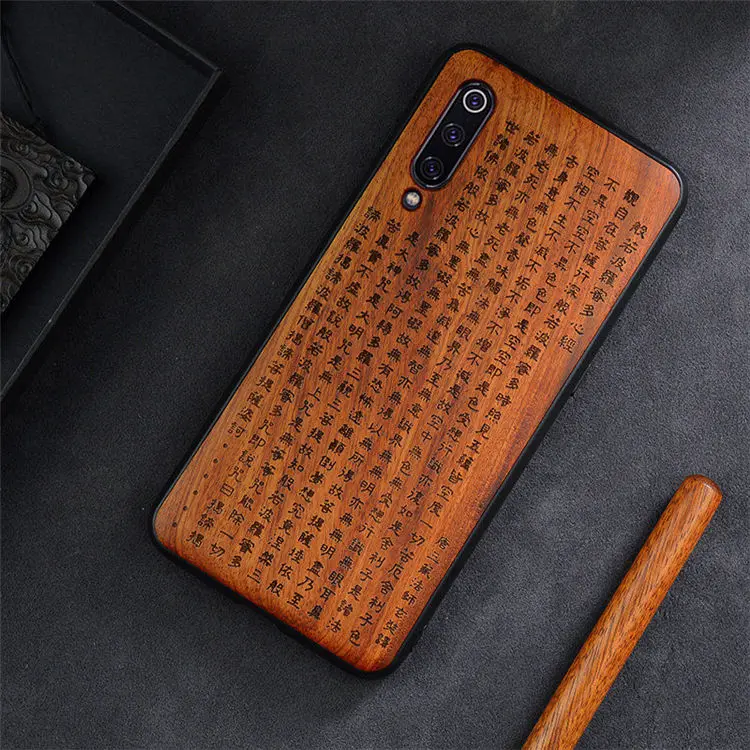 Для Xiaomi mi 9 чехол Boogic Настоящее Дерево funda mi 9 палисандр ТПУ противоударный задний Чехол для телефона оболочка для Xiaomi mi 9 чехол - Цвет: color 10