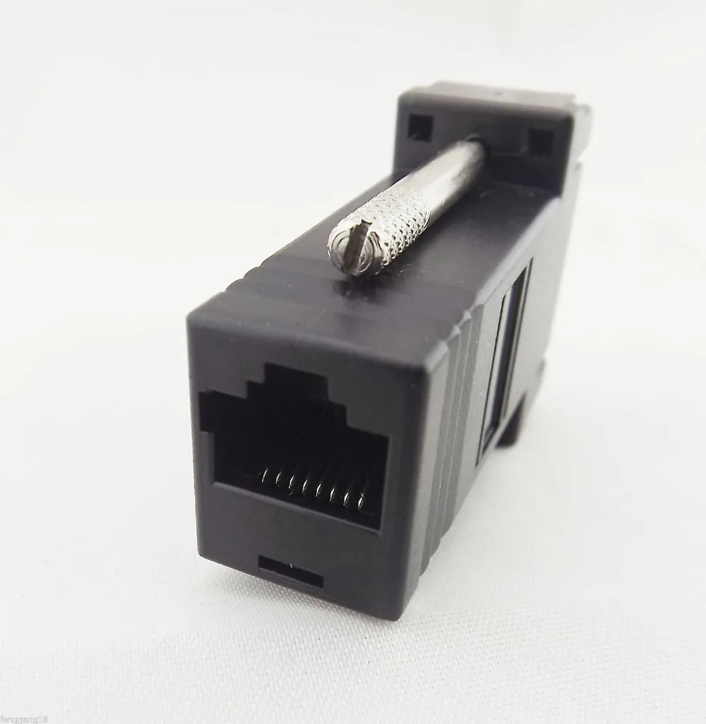 1 шт. сетевой адаптер с разъемом RJ45 на 15 контактов VGA |