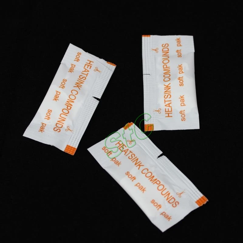 400 шт. в партии Мини Белый теплоотвод смесь Тепловая паста смазка для PC CPU VGA|cpu mini