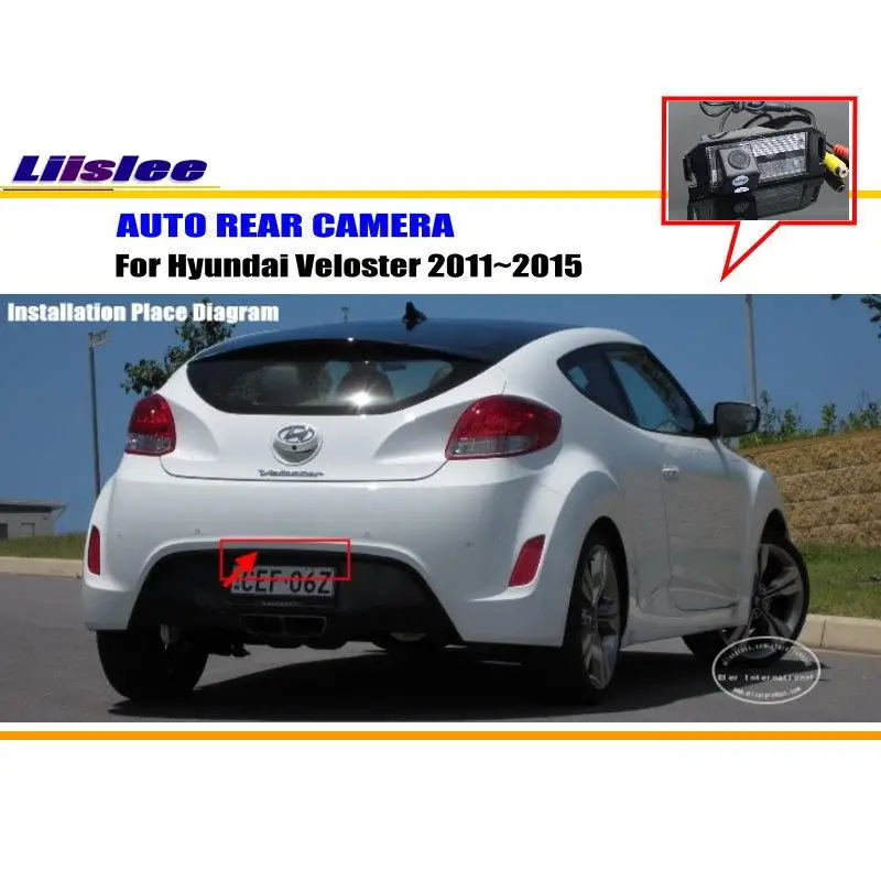 Автомобильная парковочная камера/камера заднего вида для Hyundai Veloster 2011 ~ 2015/камера