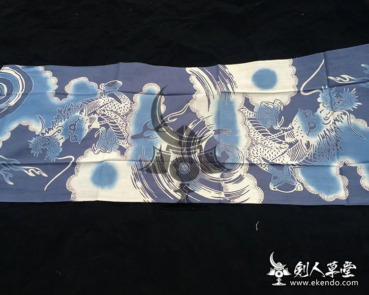 IKENDO. NET-Dragon Tenugui-36X96 см полотенце для рук хлопок традиционное японское kendo tenugui