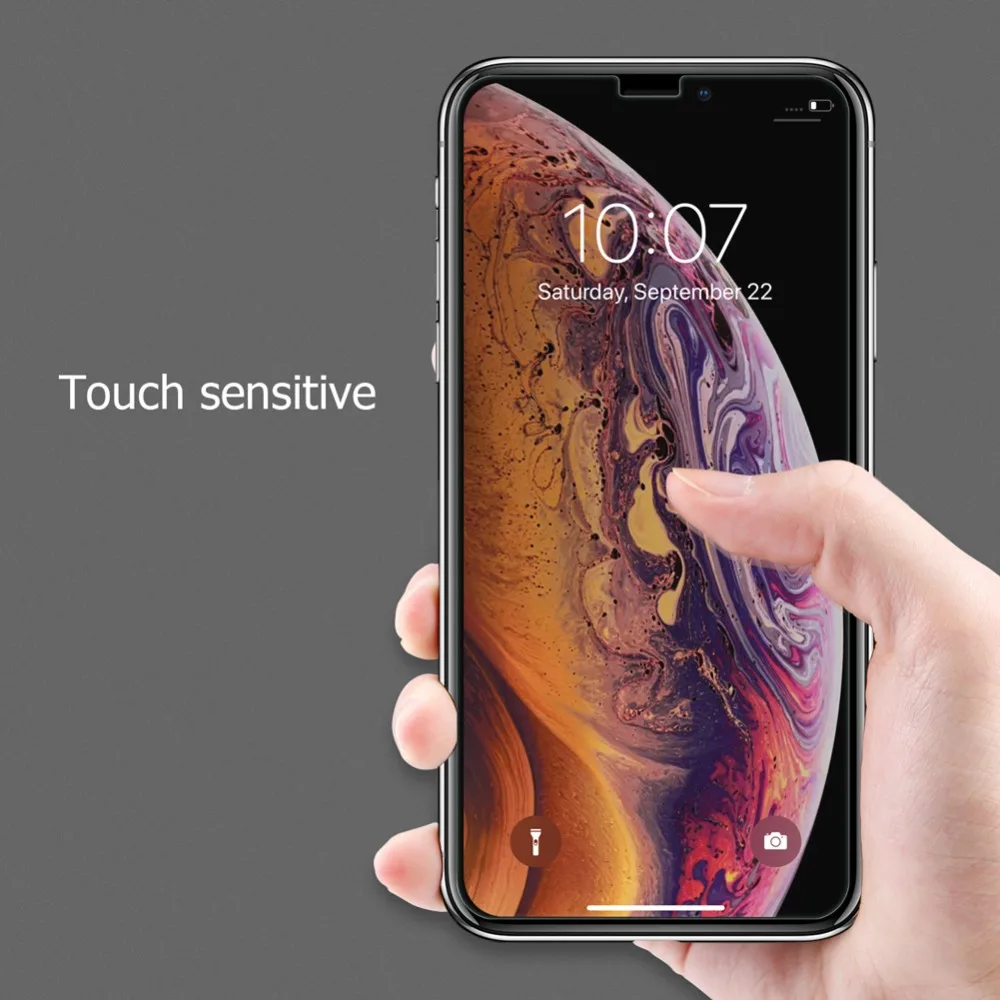 Для iPhone XS MAX стекло Nillkin Super T + Pro ультратонкое закаленное для защиты экрана XR X Nilkin