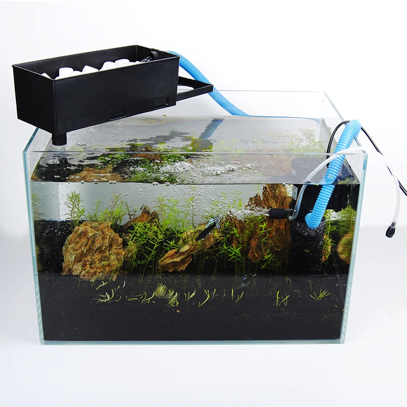 Аквариумный верхний фильтр погружной фильтр-насос три в одном AC 220-240V |