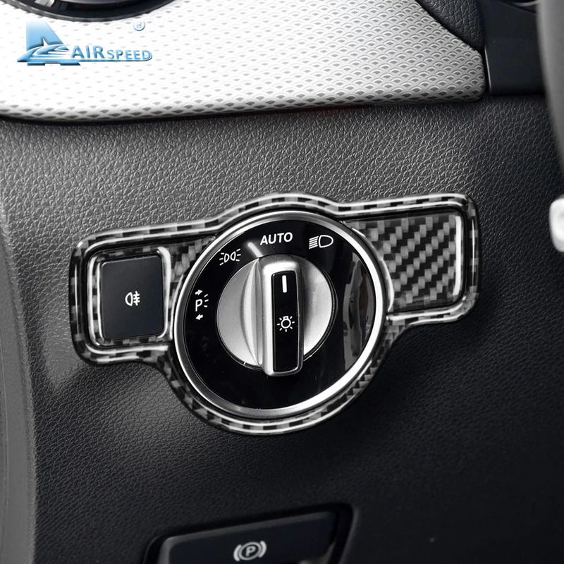 Airspeed для Mercedes Benz A B C E G Class CLA GLA GLE GLK GL аксессуары из углеродного волокна крышка