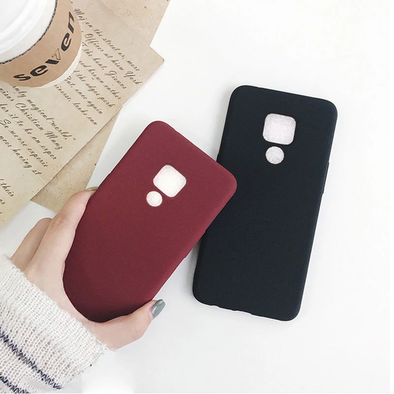 Песчаник матовый чехол для телефона huawei P30 P20 Pro mate 20 10 Lite Nova 5 5i Pro 4 3 3i P Smart Plus Мягкий силиконовый чехол