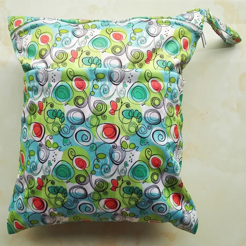 Сумка для подгузников с принтом животных 56 стилей на молнии водонепроницаемая