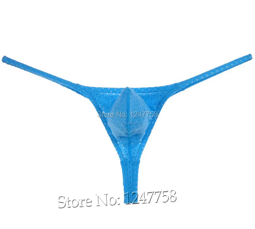 Мужские стринги с карманом увеличивающие выпуклость Т образные мини бикини