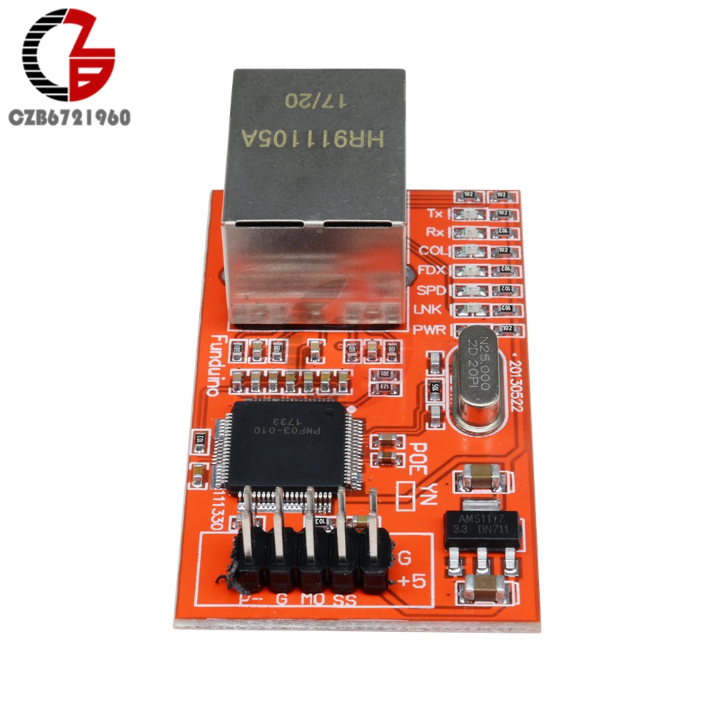 Плата сетевого модуля Mini W5100 LAN Ethernet щит поддержка портов TCP UDP ICMP IGMP ARP PPPoE для Arduino |