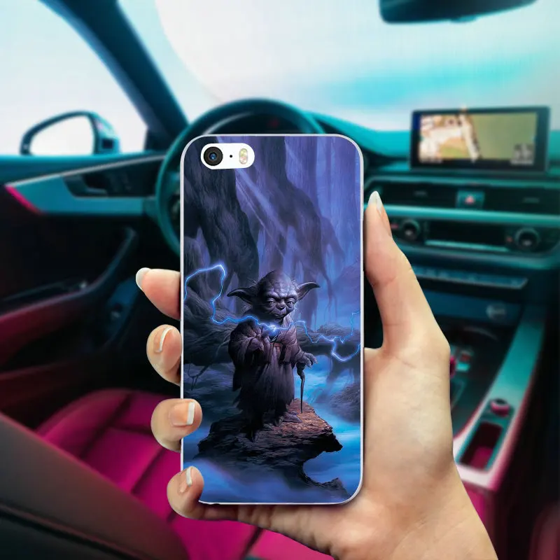 Soft TPU Silicone Mobile Phone Cases Cover for iPhone X 10 7 6 6s 8 Plus 4 4S 5 5S SE 5C Bags Hot Adorable Star Wars Doodles | Мобильные